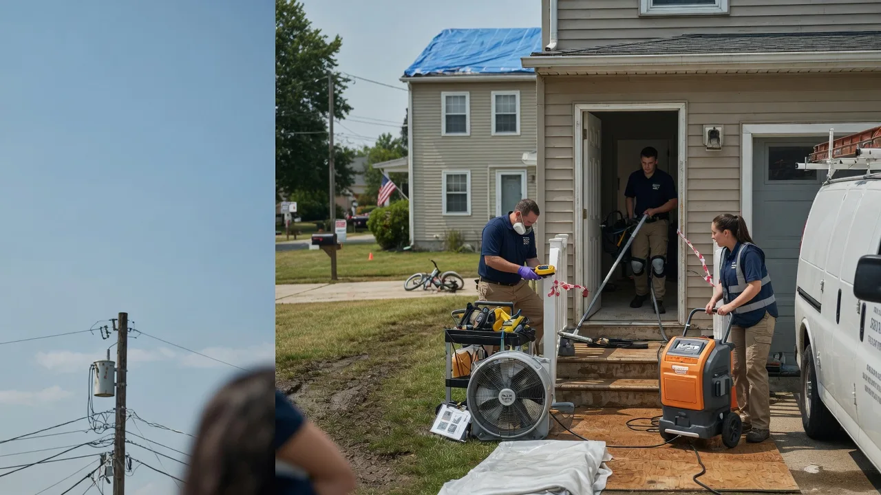 Water Damage Repair in Unityville, PA near me